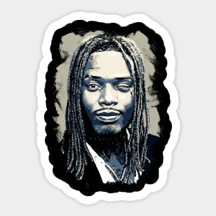 Fetty Wap Vexel Artwork Sticker